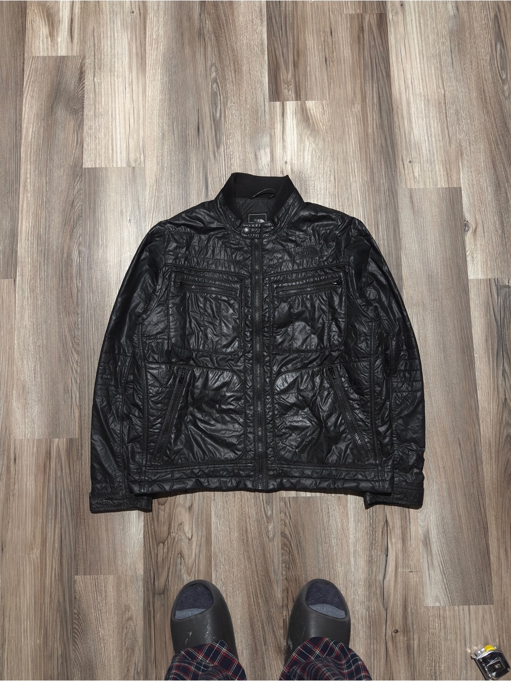 2012 Vintage The North Face Boss Series Bomber Puffer Jacket • Size M